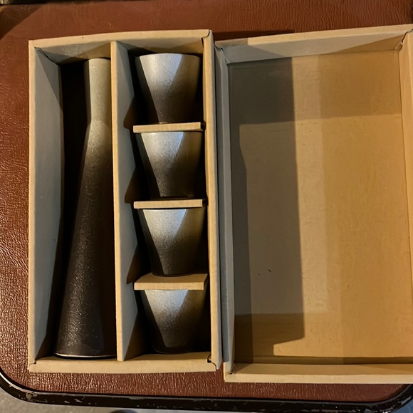 Set of 5 Pc Saki Set Japan The Art Of Tableware Utsuwa No Yakata - Picture 1 of 3